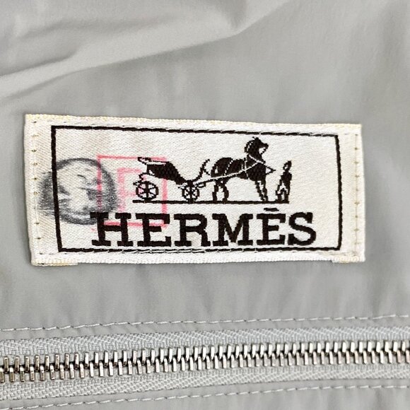 Hermes Multicolor laser-embossed printed cotton hoodie jacket - Picture 5 of 7